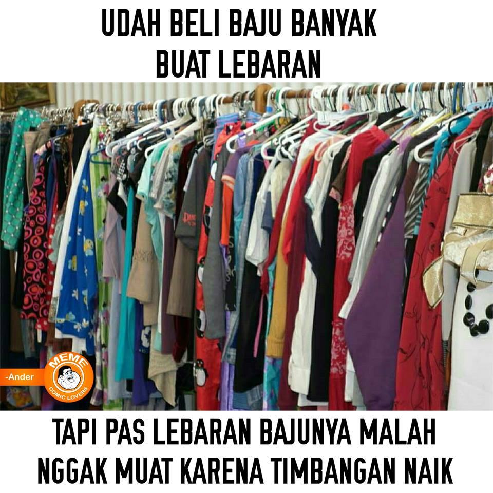 10 Meme Baju Lebaran Ini Kocaknya Bikin Ketawa Ngakak LucuME