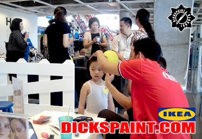 Face Painting Kids IKEA Alam Sutera Tangerang