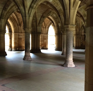 Cloisters at Glasgow University