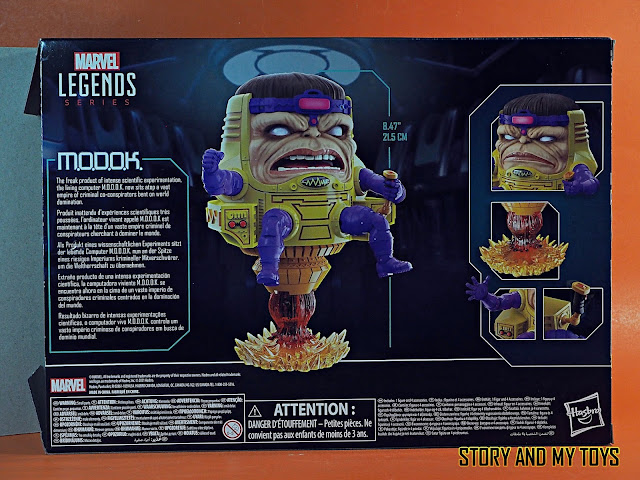 Marvel Legends 2021: M.O.D.O.K. packaging