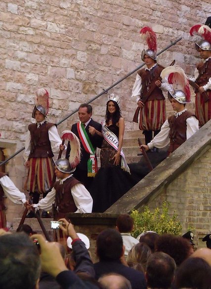 Photos of Miss Italy 2010  Francesca Testasecca in Foligno