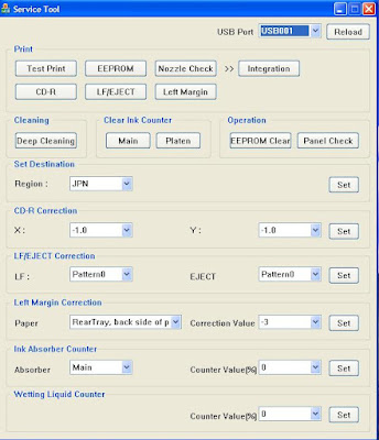 EEPROM Resetter User Interface