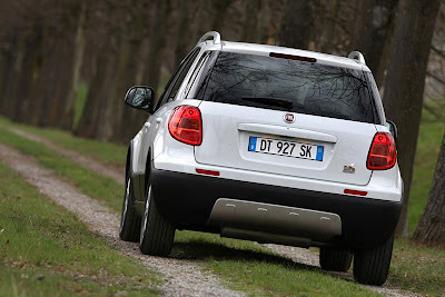 2009 Fiat Sedici - Rear