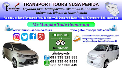 Paket Wisata  Tour Nusapenida dan Bali 3hari 2malam.