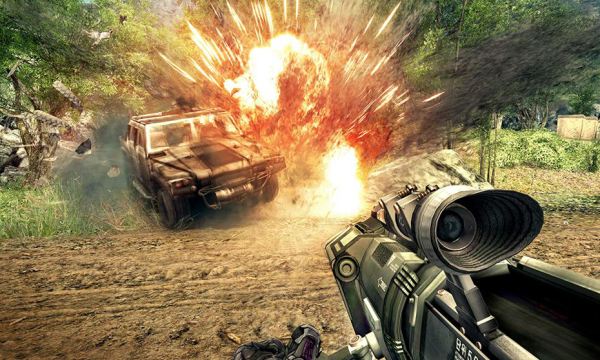 صوره من داخل لعبه Crysis Warhead