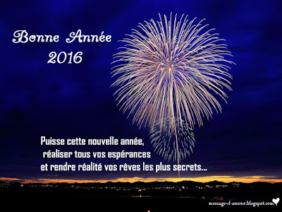 Texte d'amour bonne année 2016