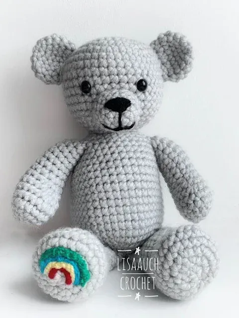 crochet teddy bear pattern free