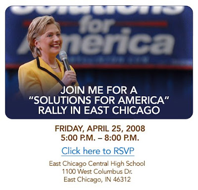 Click to RSVP for this Hillary Clinton event