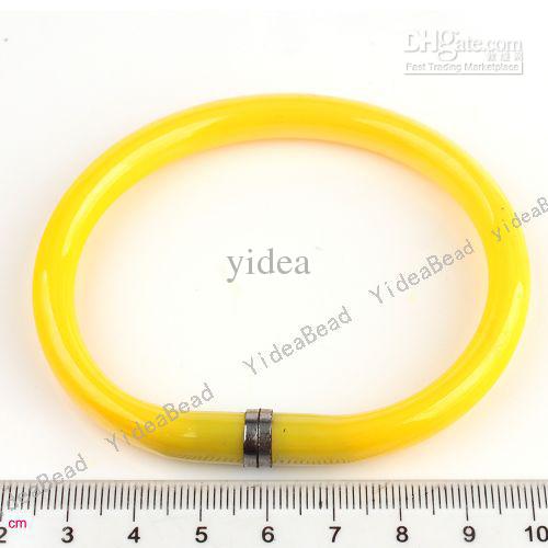 Bracelet Yellow Plastic3