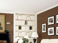 Chocolate Brown Living Room Decor