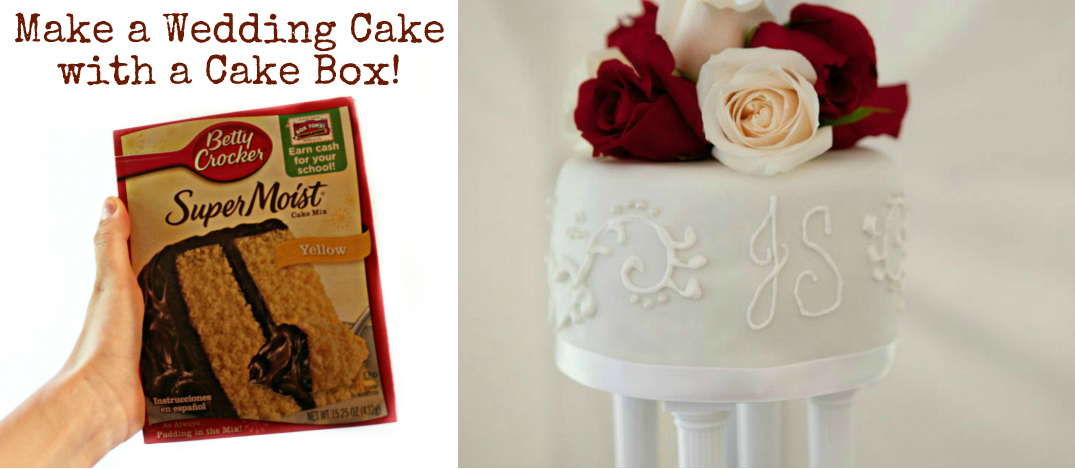 How to Bake a Wedding  Cake  using  a Cake  Box Mix  Part 1 