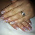 Gold Glitter Nail Art Designs