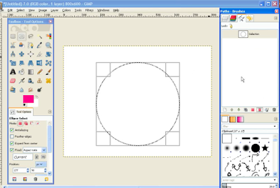 Membuat Teks / Tulisan Melengkung di GIMP1