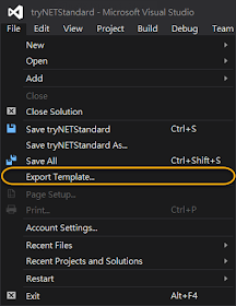 Export Template