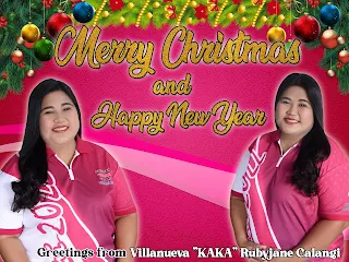 Christmas Greeting Tarpaulin Design Template