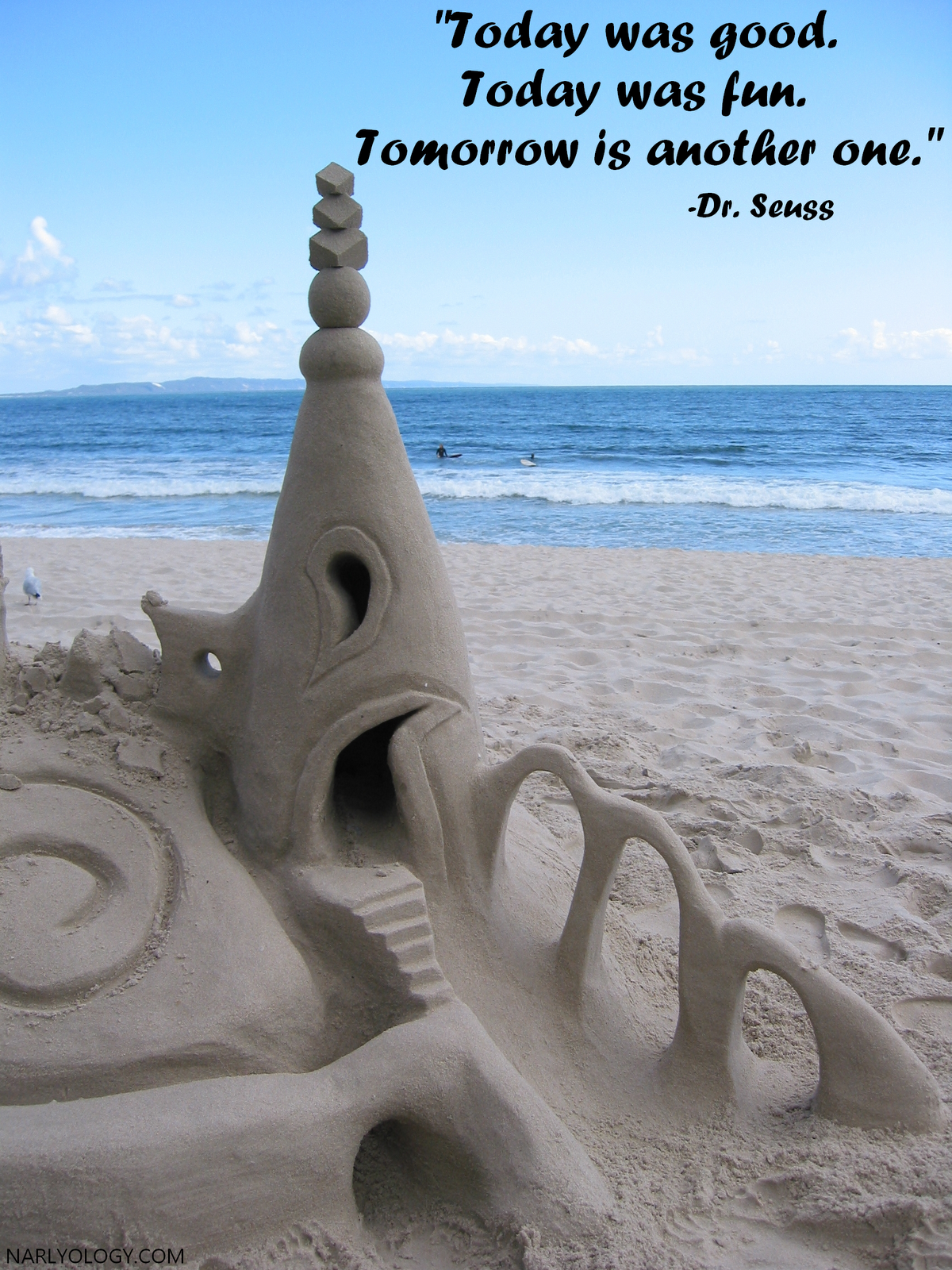 Dr. Seuss Sandcastle