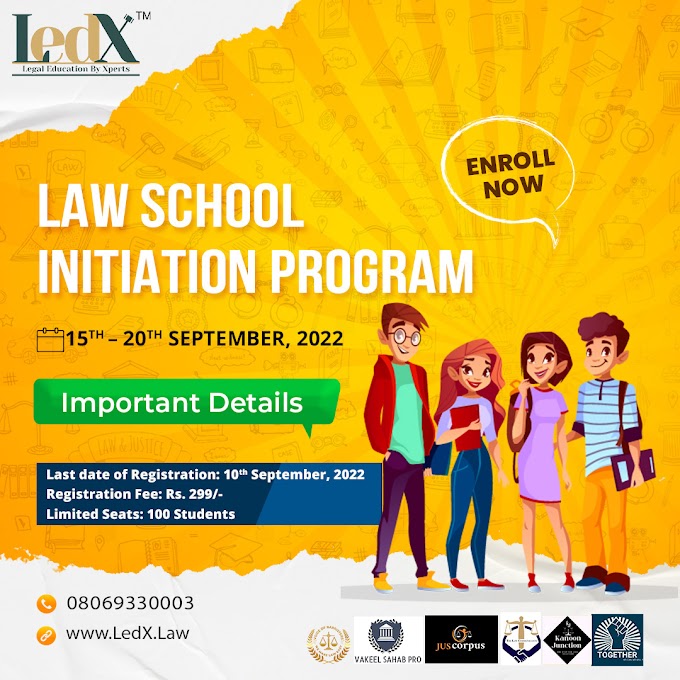  LAW SCHOOL INITIATION PROGRAM BY LEDX