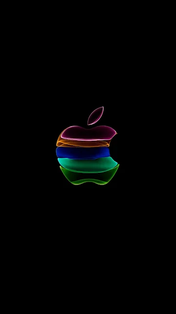 Plano de Fundo iPhone 11 Logo Apple