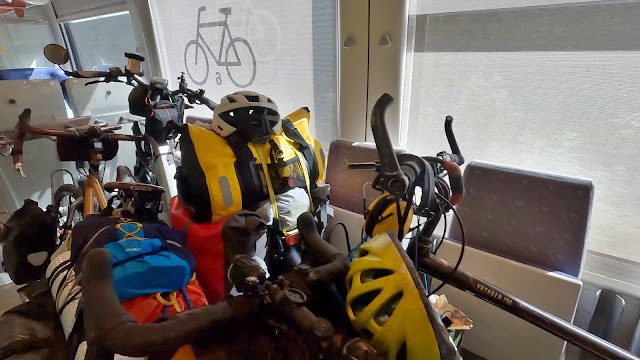 Vélos dans le train