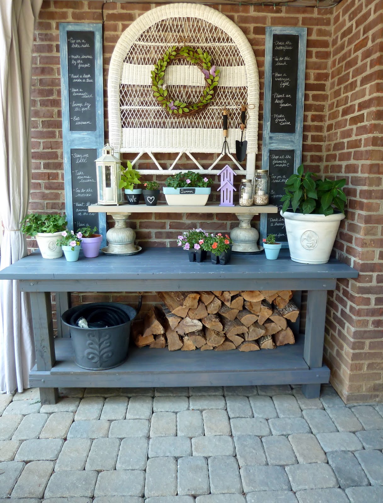 Potting Benches Plans | Simple Home Decoration