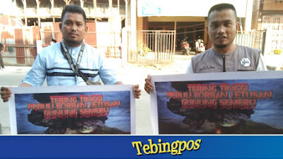 Prihatin Terhadap Korban Semeru, Generasi Tauhid Tebingtinggi dkk Lakukan Donasi