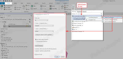 menggunakan coordinate extractor mapinfo 12