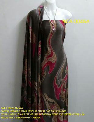 BCA 0046A: BATIK CREPE AMAYA, OPEN METER, RM18/MTR