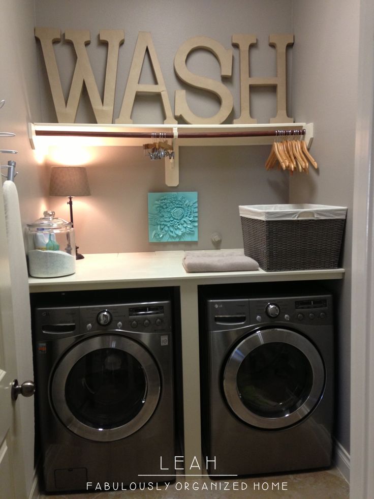 Food Fashion Home  Laundry  Room Refresh Part 1