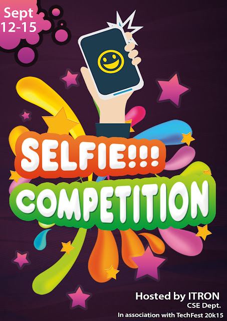 Selfie Competition  - TECHFEST 2k15 - NMIT