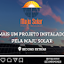 Maju Solar: Mais um sistema instalado