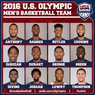 2016 US Olympic basketball team