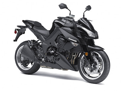 2011 Kawasaki Z1000 Black Color