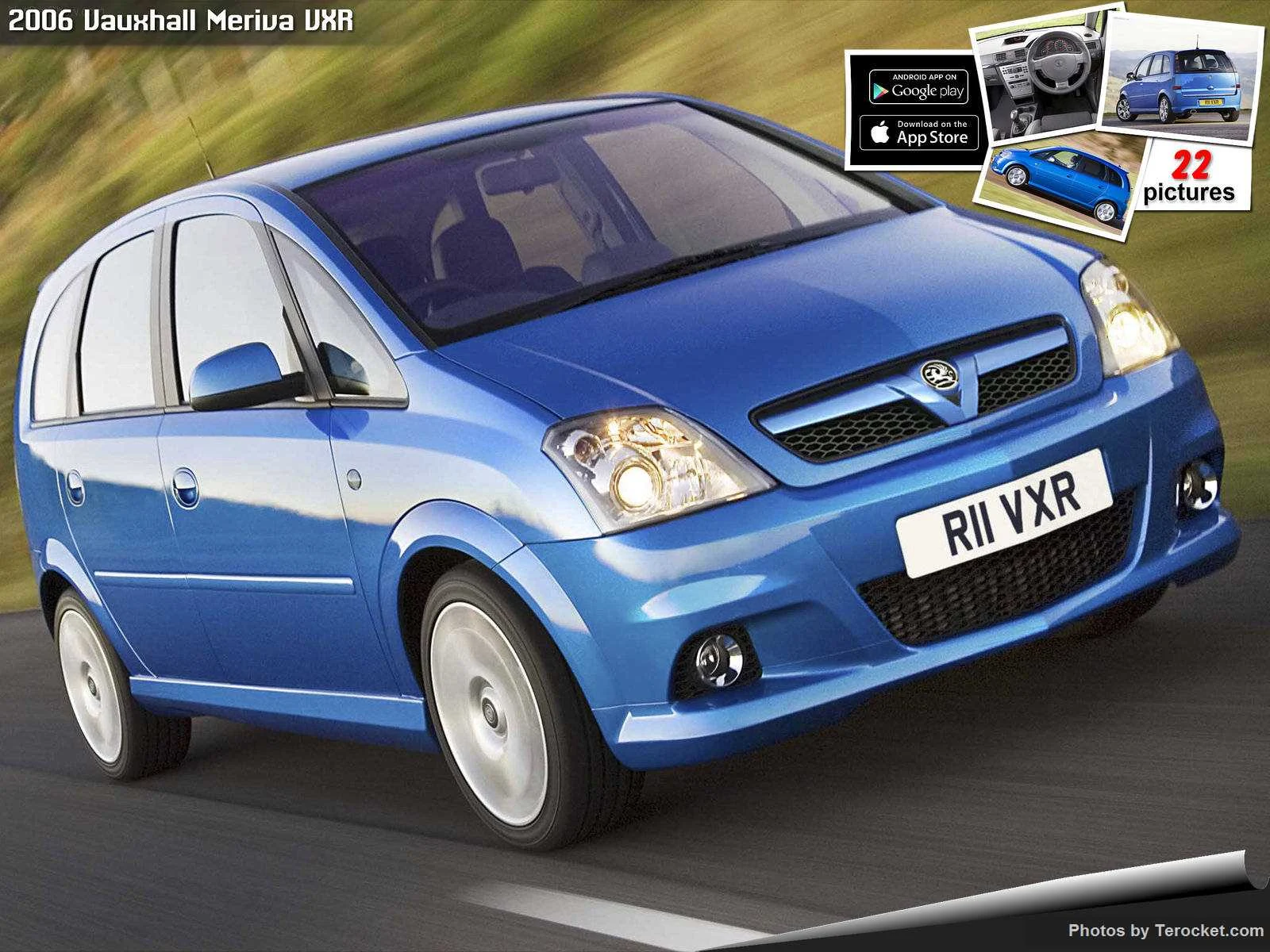 Hình ảnh xe ô tô Vauxhall Meriva VXR 2006 & nội ngoại thất