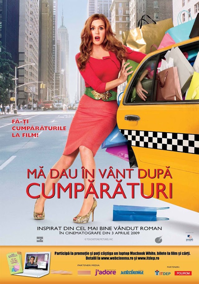 Confessions of a Shopaholic (Film comedie romantică 2009) Mă dau în vânt după cumpărături