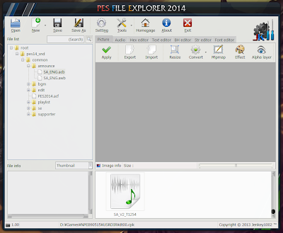 PES File Explorer 2014 1.0.2.0 beta