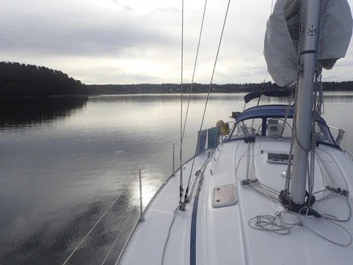 Oslofjorden Friluftsråds blå bøye ved Verksholmene