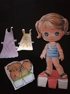 Muñecos recortables, juguetes para niños, manualidades para niños