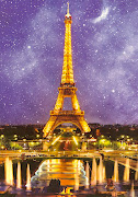 Eiffel Tower in Paris, France (sc da)