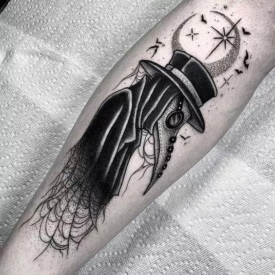 Tatuajes del Doctor Plaga su significado y Mejores Ideas