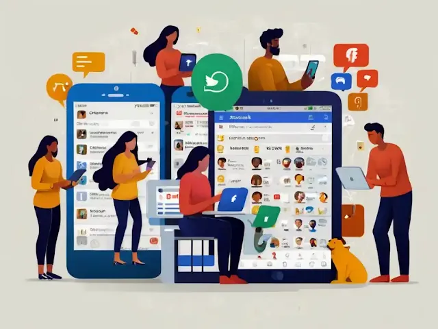 Boost brand reach: Social media marketing.