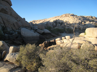 No Water at Barker Dam Joshua Tree Joshua Tree National Park California