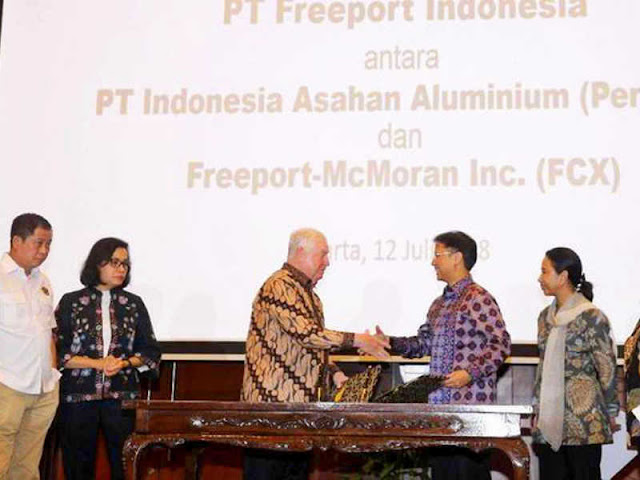 Presiden Joko Widodo Sepakat Dominasi Saham Freeport Indonesia