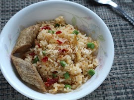 Nasi Goreng Ikan Bilis dan Cili Kering Yang Sedap
