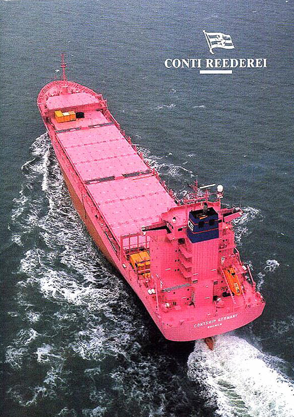 Pink Contship Germany Art Ship