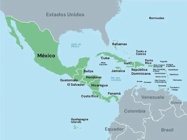 MAPA-DA-AMÉRICA-CENTRAL