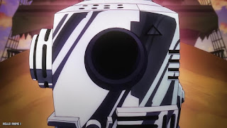 ワンピース アニメ 1112話 キッド 電磁砲 ダムド・パンク ONE PIECE Episode 1112