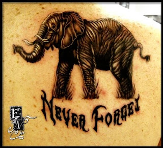 elephant tattoo art design body