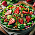 Strawberry and Greens Salad Recipe