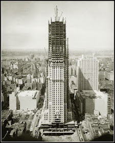 La construcción del Empire State Building