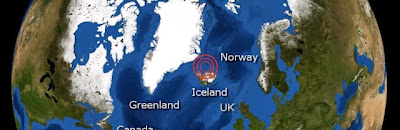 ENJAMBRE SISMICO EN NORTE DE ISLANDIA